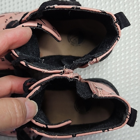 ZARA TODDLER ABC PINK BOOT EURO -26 / US- 9.5 - Picture 7 of 8